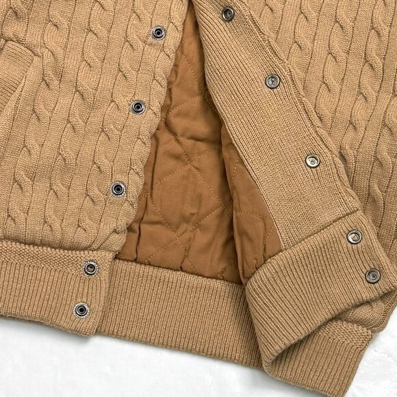 Polo Ralph Lauren Pilot jacket knitted women's cotton coat - Picture 8 of 8